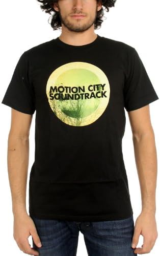 Motion City Soundtrack - Mens GO Album Logo T-Shirt, Size: Large, Color: Black