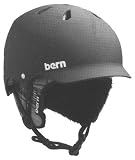 Sporting Goods : Bern Watts 09 Men's Snowboard Helmet - Matte Black w/ Plaid