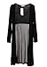 Shawhuaa Womens Chiffon Splice Long Sleeve Lightweight Long Maxi Cardigan Black