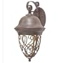 Rivabella Dark Sky Outdoor Wall Lantern in Corsini Bronze - Energy Star Size: Large