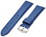 Hadley-Roma Men's MS2010RF-220 22-mm Blue Genuine Alligator Leather WatchStrap