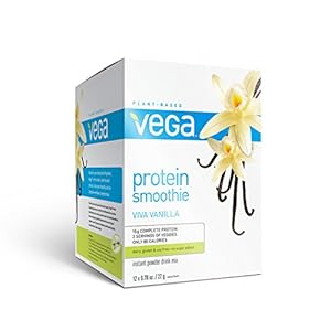Vega Protein Smoothie, Vanilla, 12 Count