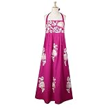 Embroidered Fuchsia Maxi Dress (Petite, Tall & Misses Sizes XS-3X)