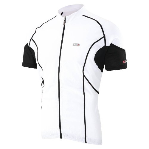 Louis Garneau Men's Lemmon Cycling Jersey (White, Large)