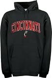 Cincinnati Bearcats Black Acid Washed Mascot Hooded Sweatshirt