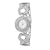 DKNY Ladies Stainless Steel, Stone Set Bracelet Watch With Silver Dial