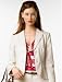 Banana Republic Women's Tall Linen-Blend Peplum Suit Jacket