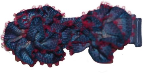 Click here to buy Posies Accessories Full Flowers 1 Hair Clippie Smoke Blue Poppy (Red).