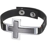 GuessMen'sBracelet,Black,OneSize