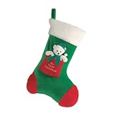 Baby's First Christmas Stocking - Green