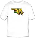 T-shirt with buffalo, "state animal", "state bird", "state flower", state, Oklahoma