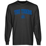 NCAA Tennessee State Tigers Charcoal Logo Arch Long Sleeve T-shirt