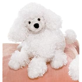 Gund White Poodle Small