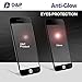D&P [Anti-Fingerprint] [Matte Finish] [Case Friendly] 9H Tempered Glass Screen Protector + [Full] Back film for Apple iPhone 7/iPhone 8, Anti-Glare/Smooth Touch Screen Cover (Game Player?Choice)