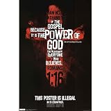(24x36) Romans 1:16 Illegal in 51 Countries Art Poster Print