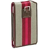 Case Logic Satin Strip Case for 80/120 GB iPod classic 6G (Tan/Pink)