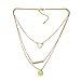 Onnea 3 Layered Geo Cutout Necklace