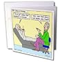 Rich Diesslins Famous People Places Books Cartoons - JRR Tolkien in Therapy - Greeting Cards-6 Greeting Cards with envelopes