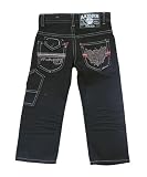 Akademiks Spike Eagle Straight Fit Jeans (Sizes 4 - 7)