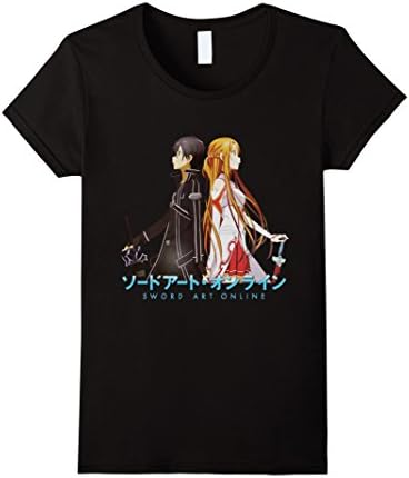 Women's Sword Anime Online Characters Art T Shirt online Small Black