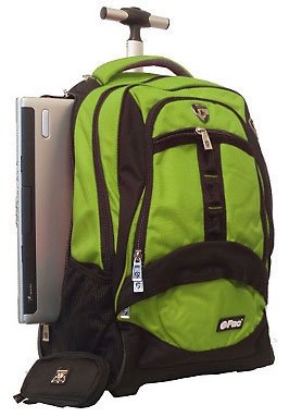 Heys USA ePac02 Rolling Laptop Backpack (Light Blue)