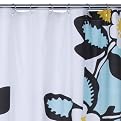 DwellStudio&reg; for Target&reg; Plum Blossom Shower Curtain - Aqua (72x72")