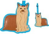 Yorkie Luggage Name Tag