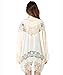 iecool Women Vintage Hippie Boho Kimono Cardigan Lace Crochet Jacket Tops Blouse