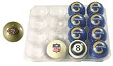 San Francisco 49ers Deluxe Billiard Ball Set