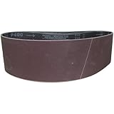 Magnate R4X36S80 4" x 36" Closed Coat Sanding Belt, Aluminum Oxide - 800 Grit; J Weight