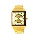 Fortune 'Rivetta' WAT1103MGD Gold Face Analog Men Watch for Gift, Apparel