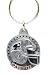 NFL Team Helmet Key Ring - New England Patriots