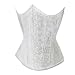 Muka Strapless Ivory Underbust Corset, Waist Cincher, Body Shaper, Gift Idea 