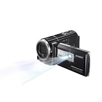 Sony HDRPJ260V High Definition Handycam 8.9 MP Camcorder with 30x Optical Zoom, 16 GB Embedded Memory and Built-in Projector