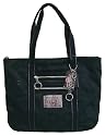 Coach Signature Poppy OpArt Glam Black Handbag
