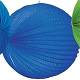 Produkt-Bild: Lampion rund, ca. Durchmesser 25 cm, blau