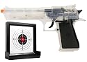 SoftAir Desert Eagle .44 Magnum Spring Powered Airsoft Pistol with Target (Clear)