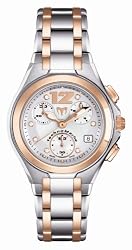 TechnoMarine Unisex TMNCGW05M NeoClassic Chrono Pink Gold-tone Stainless Steel Watch