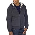 Mossimo&reg; Sherpa Lined Fleece Hoodie - Grey