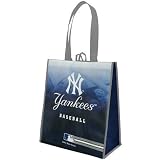 New York Yankees Navy Blue Fade Reusable Tote Bag