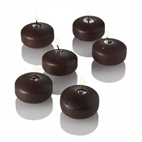Floating Candles 2 Set of 288, Brown