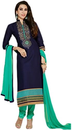 Vinayak Textile Women's Pure Cotton Silk Party Wear Dress