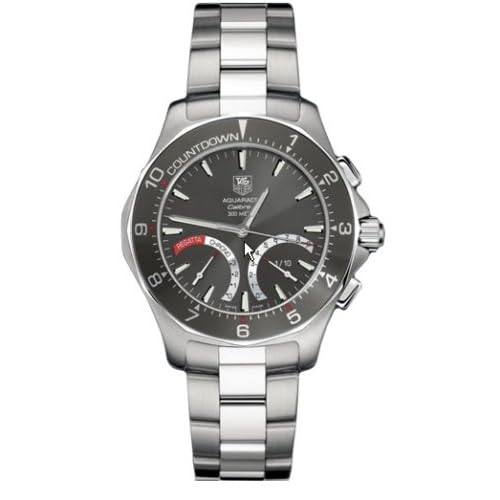 Tag Heuer Mens Aquaracer Calibre S Regatta Collection Chronograph Stainless Steel Watch #CAF7111.BA0803