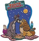 Disney Lady & The Tramp Movie - 4 Tony's Dinner Patch