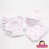 Potty Patty - Cotton Training Pants (Single, 3, 6, or 12 Pk) (X-Large (39-44 lbs), 12 Pack)