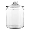 Anchor Hocking Half-Gallon Heritage Hill Glass Jar w/Cover