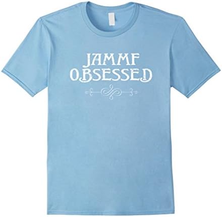 Men's JAMMF Obsessed Jamie T-shirt Fraser Clan Scotland Outlandish 2XL Baby Blue