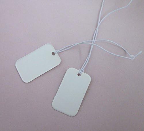 2*144pcs/lot 15*25mm White Price Display Tags,blank Jewelry Price Tags Lable