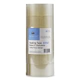 S.P. Richards Company Package Sealing Tape, 3"Core, 1-7/8 x 164 Feet, 6-Pack, Clear (SPR60041)