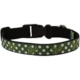 NCAA South Florida Bulls Green Polka Dot Pet Collar